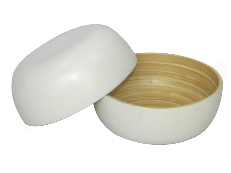 Bamboo serving bowl from Vietnam