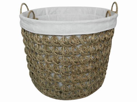 4pc seagrass storage basket