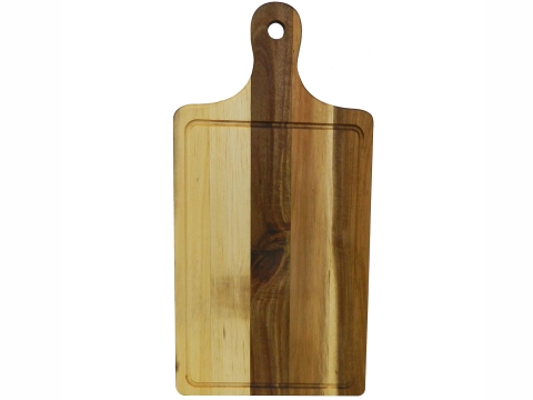 Modern acacia cutting board