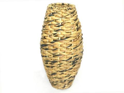 Water hyacinth vase 2 tone